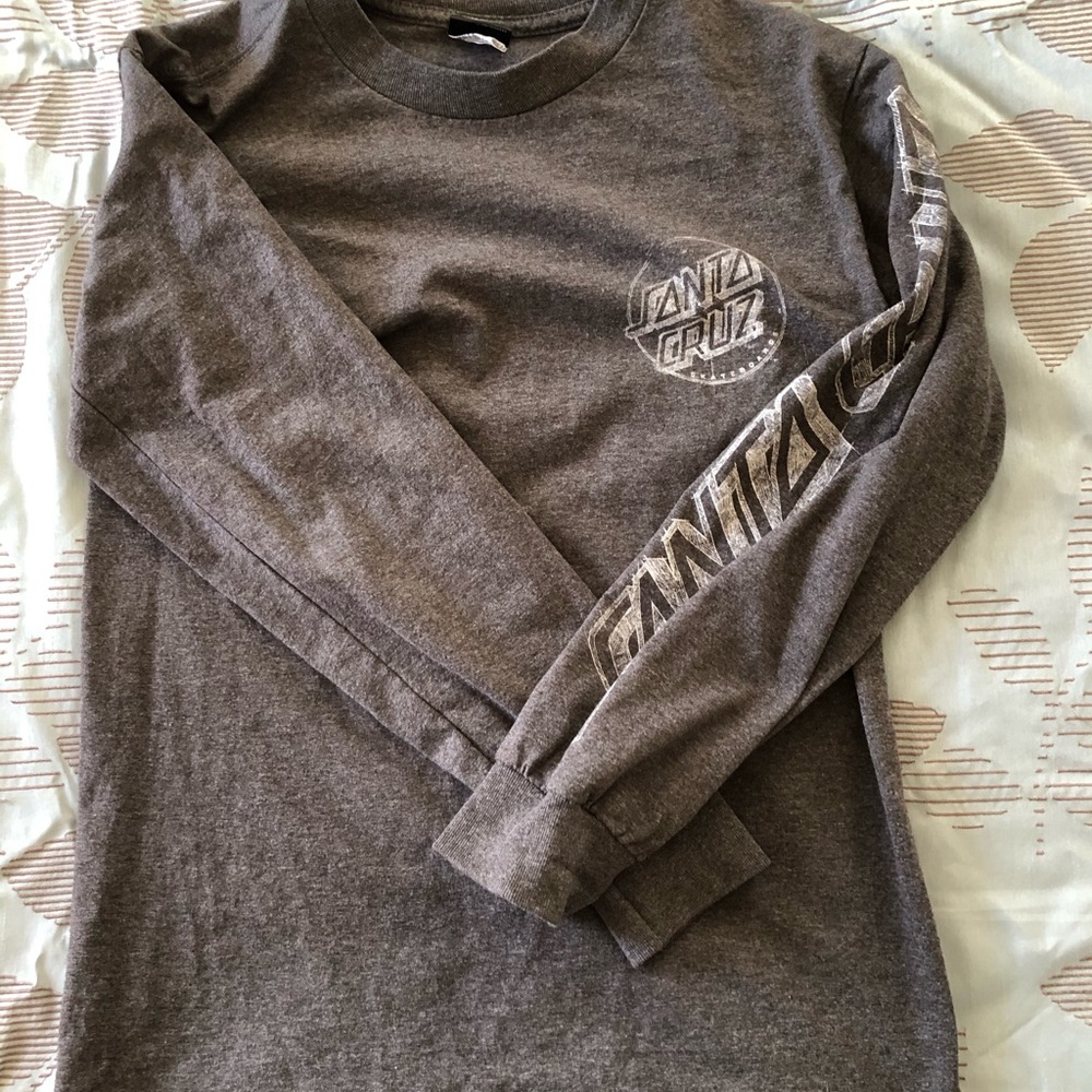 Santa Cruz Gray Long Sleeve
